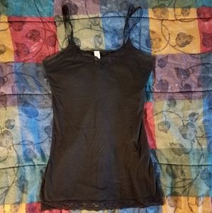 Black camisole
